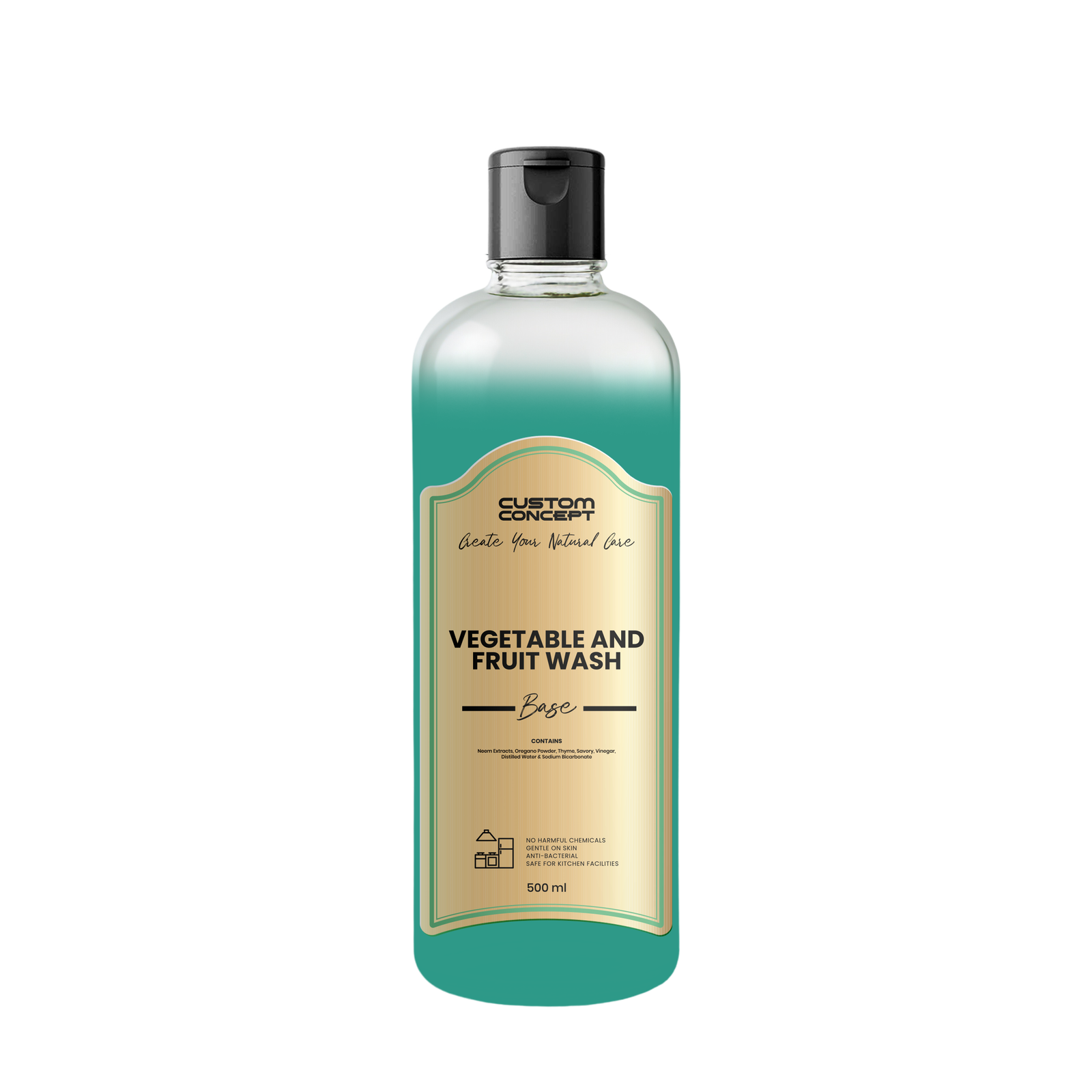 Natural Ingredient-Based Vegetable & Fruit Wash